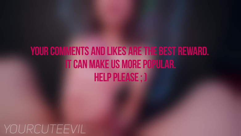 YourCuteEvil: อมควยร้อนแรงและเย็ดหีแบบ POV