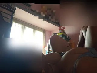 Соседнюю жену с большими сиськами трахнули
