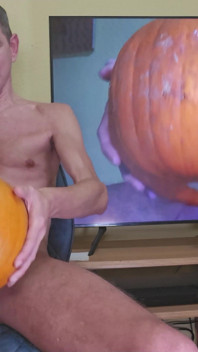 Mijn Halloween-neukpartij - Dirk de grote lul fruit en groentenneuker