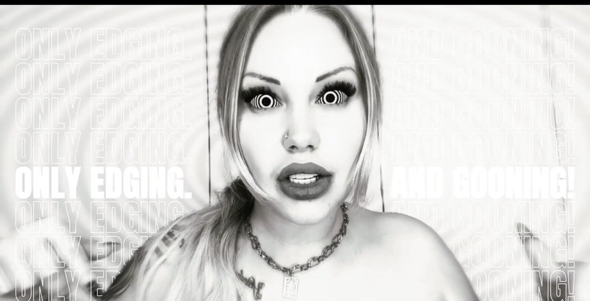 Goddess Misha Goldy: ¡30 días de gooning en espiral, paja y negación! Día 3,...