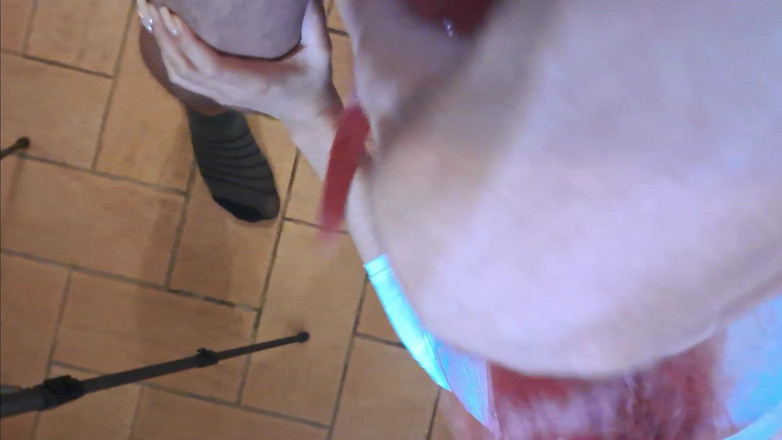 LauraOnHeels: Milf pijpbeurt pov met orale creampie en sperma slikken