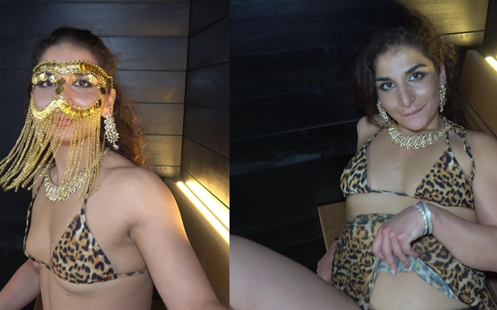 Amateur Homemade Porn: Czas na saunę z moją wielką dupą arabską przyrodnią siostrą...