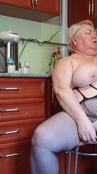Mother-in-law with Her Huge Pussy and Tits Episode 3