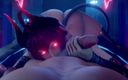 Velvixian 3D: Daemon लंड चुसाई