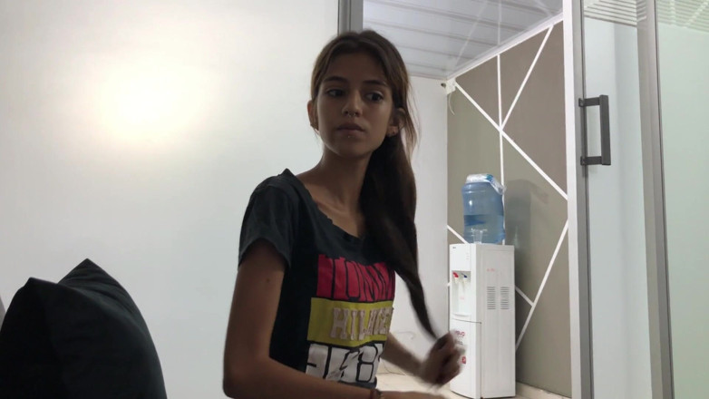 TUflacasex: I Can't Masturbate at Home Anymore Without My Stepsister Discovering...