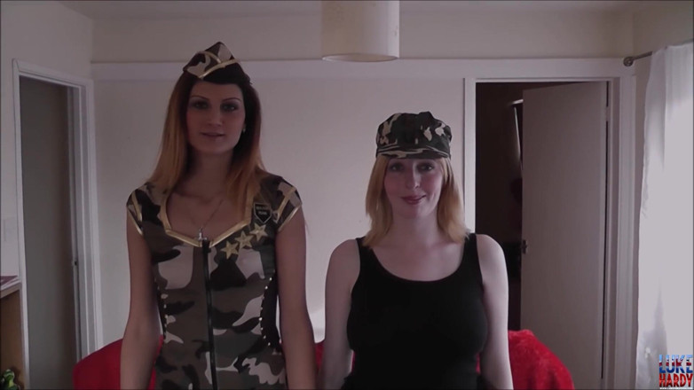 Luke Hardy XXX: Eva &amp; Jessica Get a Double Team Dickin