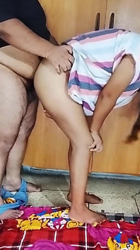 Indian Couple Doggy Style Sexy Sex