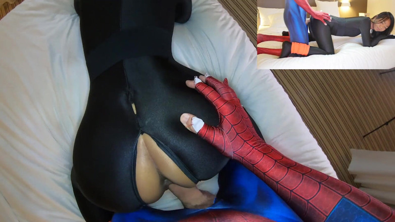 Nylon Xtreme: Jureka delmar ki Black Zentai Lycra ke saath chudaee