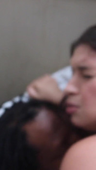 Fucktoy Shorty Lyah Silva on the Balcony Almost Only Anal