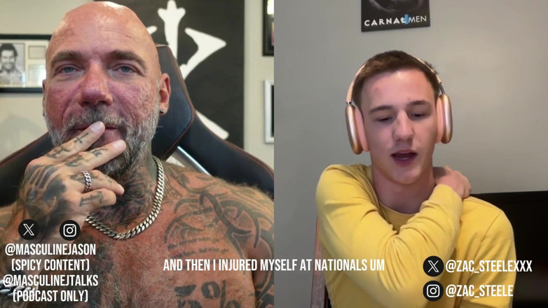 Raw and Uncensored with Masculine Jason: Porn Star Confessions - Zac Steele Episode 190