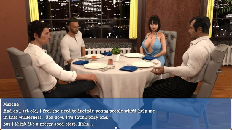 Dirty GamesXxX: घाटी की Lily: कारोबारी रात्रिभोज पर गृहिणी