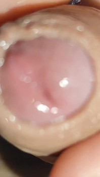 Waking up Excited and with My Cock Soaked in Precum.