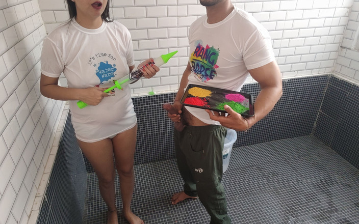 Hornycouple149: Holi đặc biệt holi với saara bạn thân nhất và đụ cô ấy...