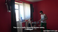 CzechAmateurs: Čeští amatéři 123 nadržený nastříkaný amatér