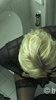 Surveillance Cam Filmed on the Toilet