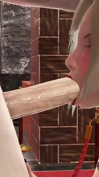 Aksi hot lesbian silvia dengan gaun merah - bokep hentai 3d, sampai dicrot di dalam animasi rule34