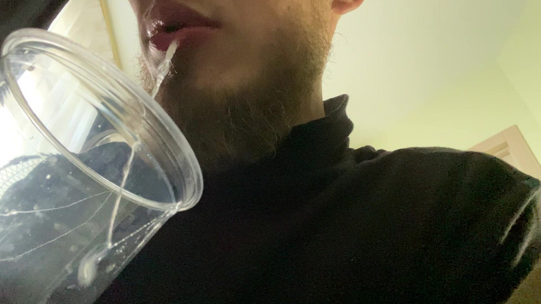 Hunky time: Spucken / glas