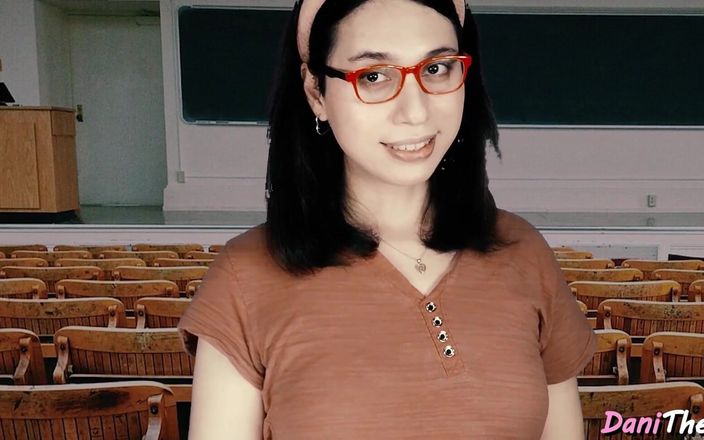 Dani The Cutie: Sexy Student Danithecutie Gets Her Throat and Insides Pounded Hard...