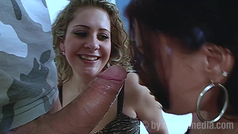 Sextermedia by Pete: Redhead and Blonde Bitch Sucking and Fucking in Anal 3some