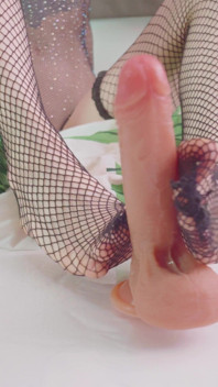 Fishnet & Barefeet Footjob by Goddess Karneli