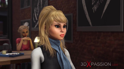 3dxpassion: Bláznivé šukání v kanalizaci! Sexy blondýnka je tvrdě ošukána zeleným monstrózním