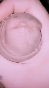 Esposa Acaricia Pau Em Close-up