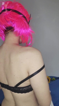 Explore My Pleasure with My Kitty Mask and Big Tits
