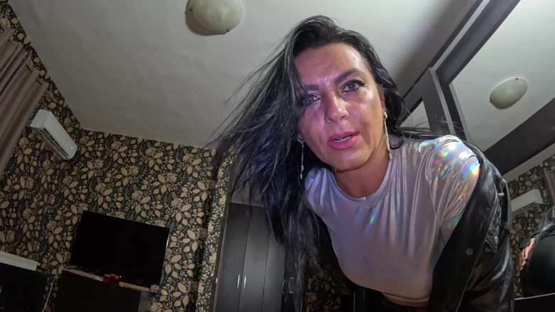 MilfyCalla: Nymphomaniac Stepmom Wants Cum Her Leather Clothes 282