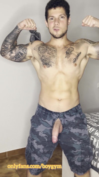 My Military Big Cock Can Cums with No Touch
