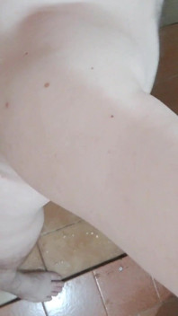 Fucking My Ass After Shower...