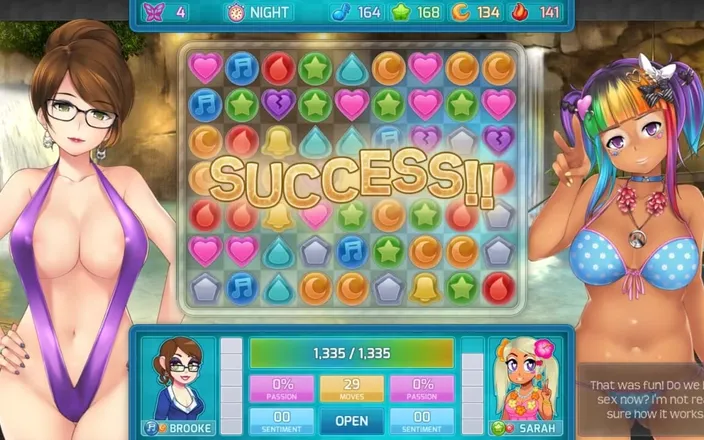LoveSkySan69Real: Huniepop 2 - Double Date - Part 9 Pussy Creampie by Loveskysan