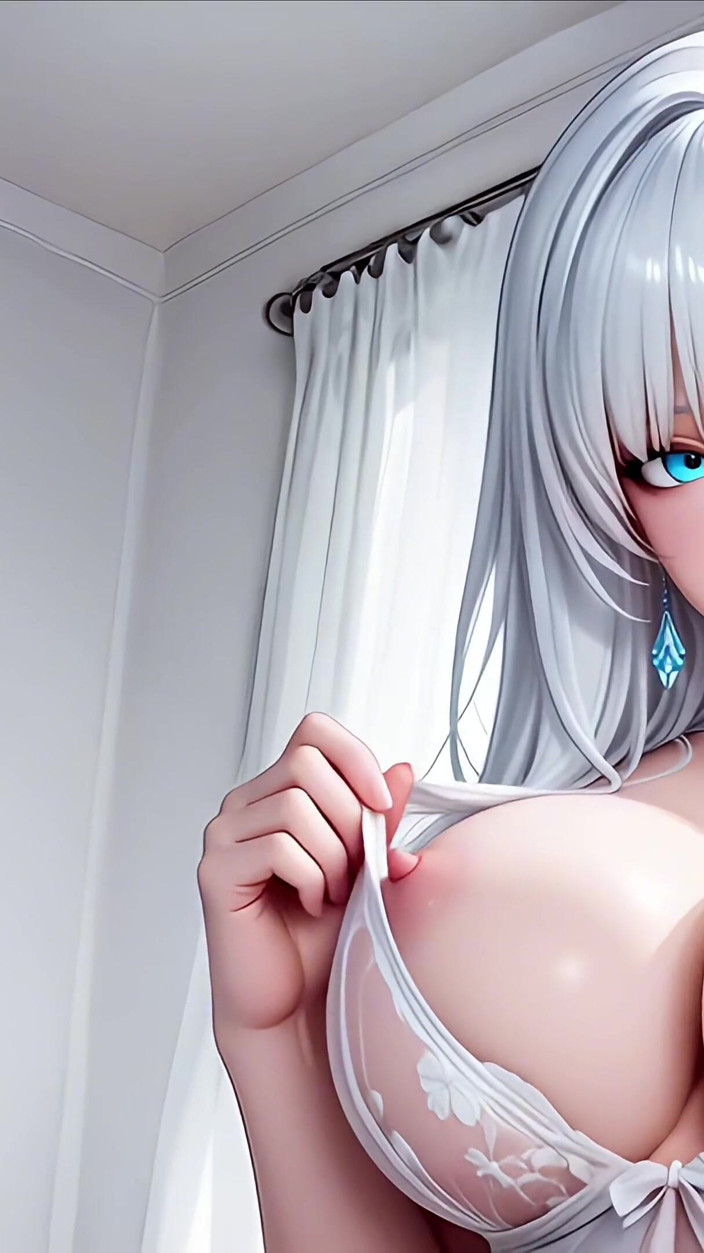 Shoutzi Anime Hentai3D Uncensored: Mira Is Back, White Hair Harem Girl, Anal Cowgirl Then...