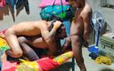 Desi King Gaju: Village area hotel staff acqua - villaggio due bei gay della...