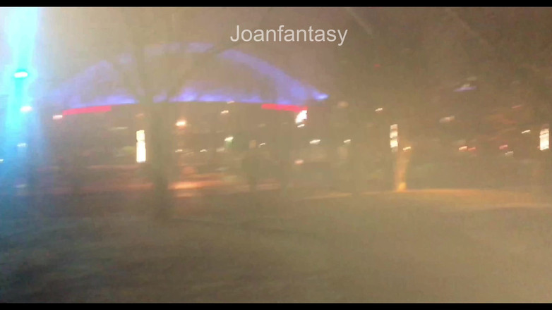 Joanfantasy: Zimowa flashowa zabawa w chłosnej sukience