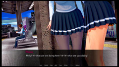 Cum in Futa: Futa'nın ntr dünyası futanari hentai oyunu oyunu ep.4 kütüphanede erkek...