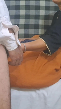 Black Suit Bhabi Teases Her Dever Playful Desi Roleplay