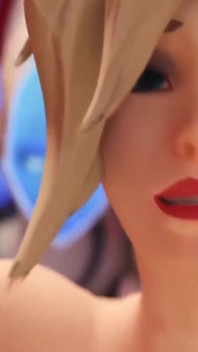 Futa Echo Fucks Mercy| Overwatch parody