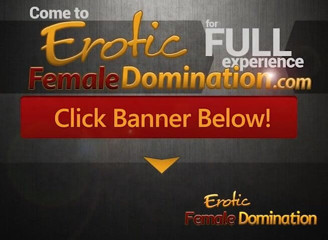 Erotic Female Domination: Brunette chick plays with guy's pecker