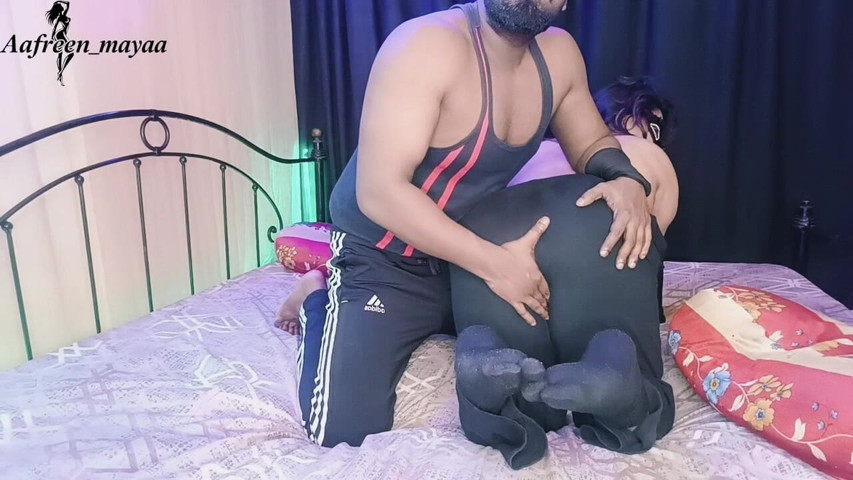 Enjoyed the First Time with Girlfriend at Her House (Maya malik studio)