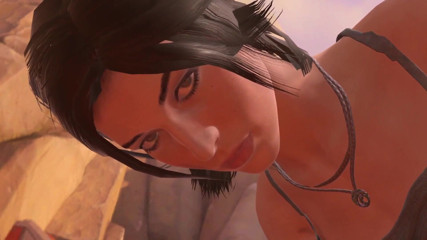 Wraith ward: 엉덩이에 거대한 자지를 따먹는 Lara Croft: 툼 레이더 패러디