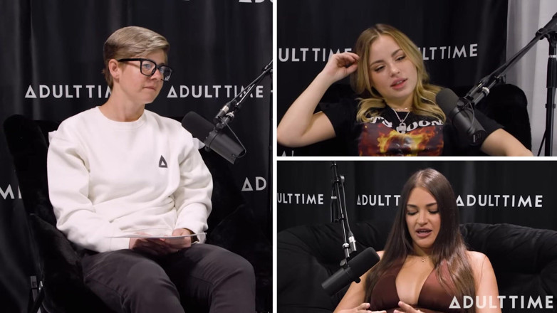 Adult Time Podcast: Gizelle Blanco &amp; Anna Claire Clouds Pheromones, Scissoring, &amp; the Bush | the...