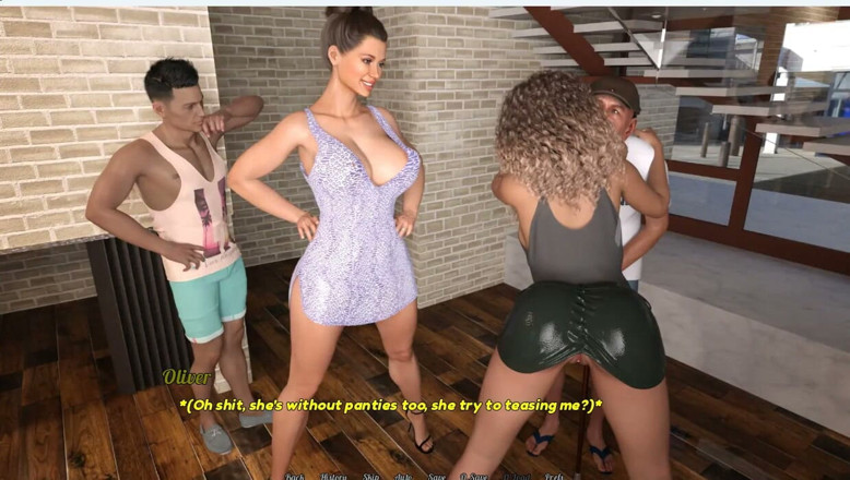 XXX Games Bunk: Perfekte hausfrau - gameplay - rollenspiel - ehefrau gibt dem alten mann handjob...