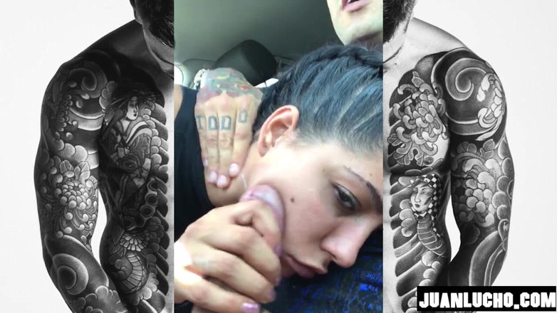 Juan Lucho: Spanish Teen 18y Suck in Car