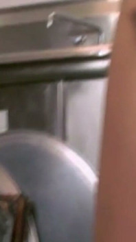 Brunette Slut Sucks Cock and Gets Fucked Doggy in Bakery POV