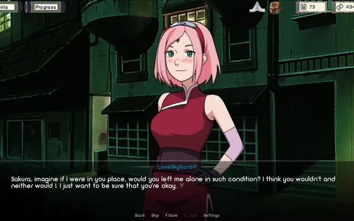 LoveSkySan69Real: Naruto - Kunoichi Trainer [v0.13] Part 27 Sakura Masturbating by Loveskysan69