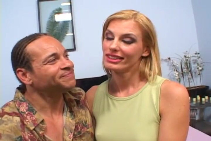 Xtime Network: Cuckold scene for the sissy husband of the blonde hot...