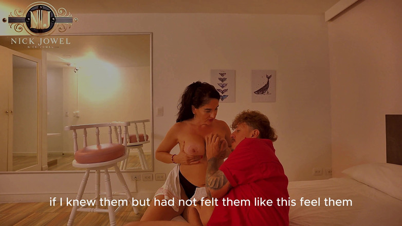 NickJowel: Nymphomaniac Stepmom Stella Osorio Fucks Her Stepson Nick Jowel!