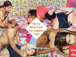 Horny Stepmom Fucked Stepson