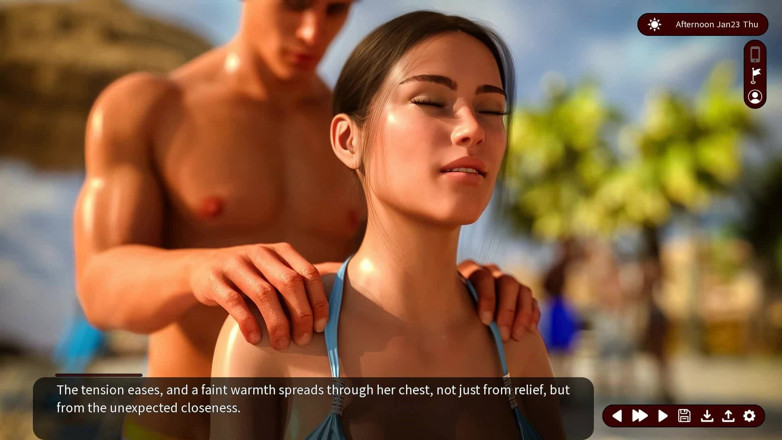 Dirty GamesXxX: Arzu fısıltıları: plajda seksi ateşli kadınlar - bölüm 26