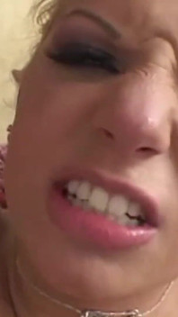 A Blonde Slut with Big Tits Knows How to Work Around Many Cocks at Once